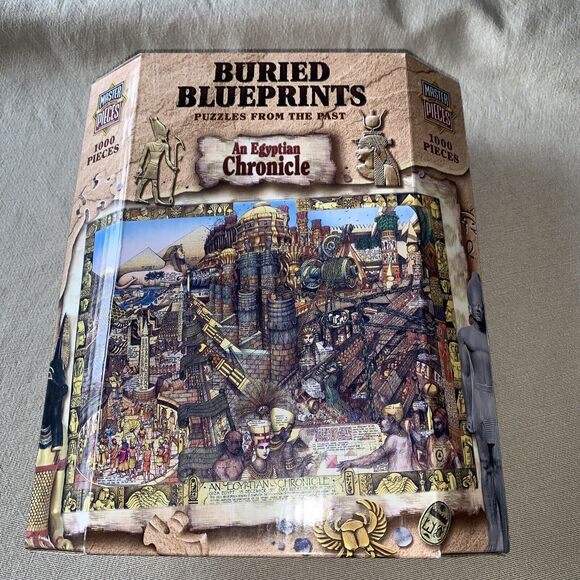 Be Puzzled Buried Blueprints Puzzles From The Past An Egyptian Chronicle NMISB! - Picture 3 of 7